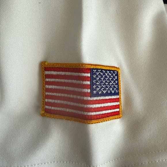 Majestic USA White Baseball Jersey - Picture 4 of 6